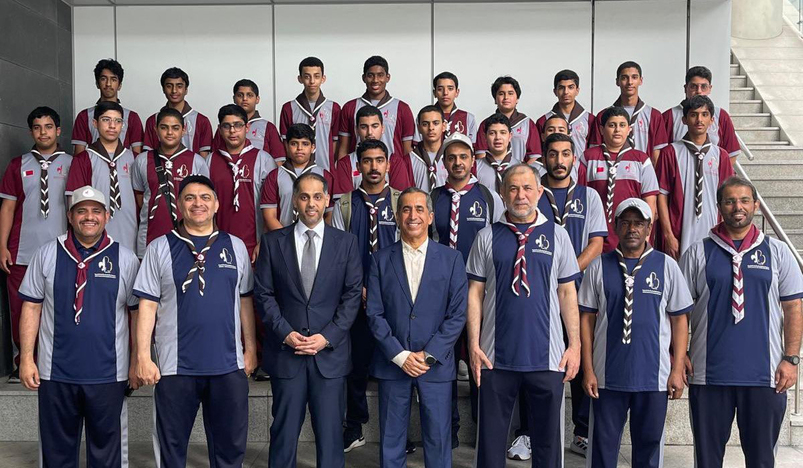 Qatar jamboree team